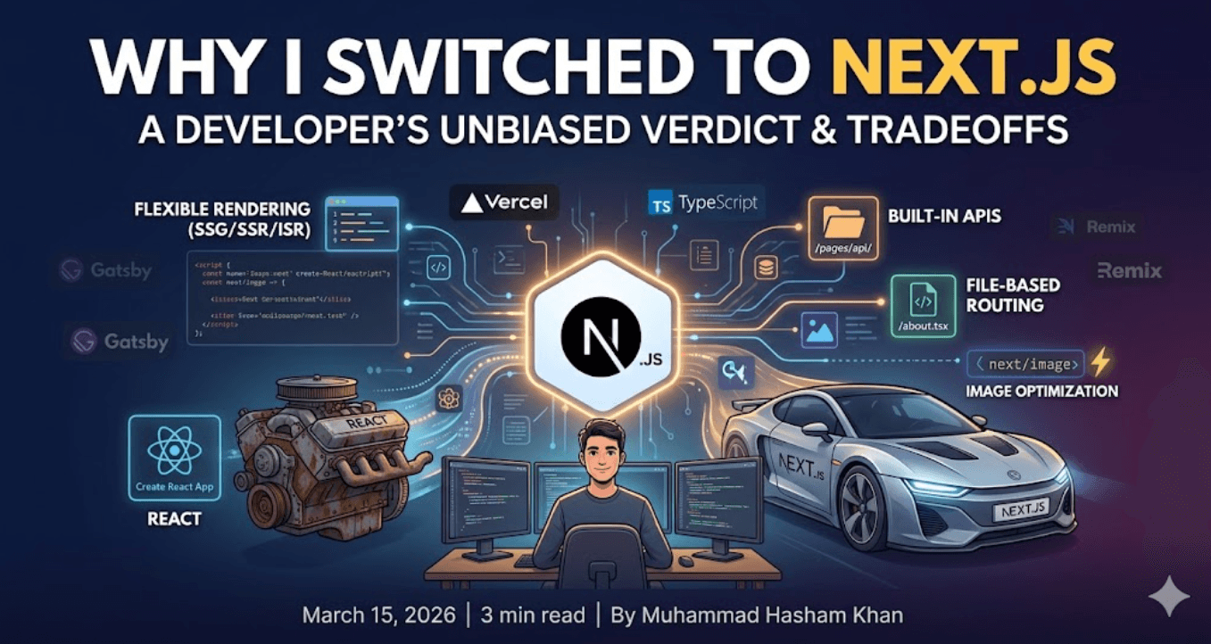 Why I Switched to Next.js (And Never Looked Back)